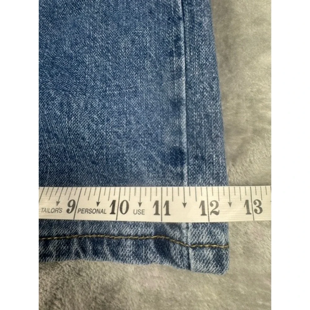 Levi's Denim Shorts Mens 36 550 Relaxed Fit Medium Wash Blue Jean Shorts